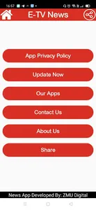 E TV News App screenshot 2