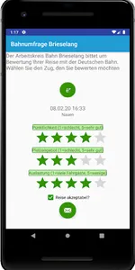 Bahnumfrage Brieselang screenshot 2