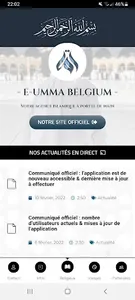E-Umma Belgium screenshot 0