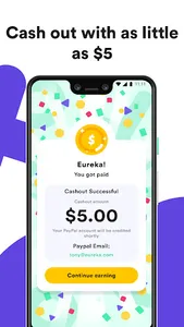 Eureka: Earn money for surveys screenshot 2