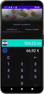 Euro konverter screenshot 0