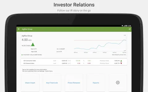 Agthia Investor Relations screenshot 5