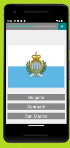 European flags quiz screenshot 1