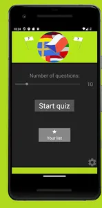 European flags quiz screenshot 3