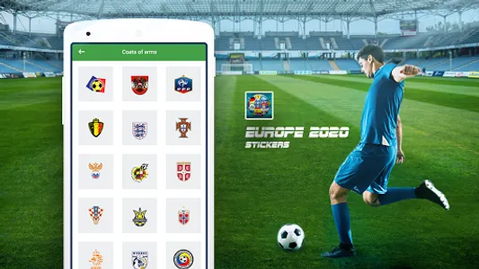 Euro 2024 Football Stickers screenshot 0