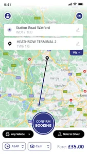 Watford United Taxi screenshot 3
