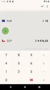 Euro to Chilean Peso | CLP EUR screenshot 6