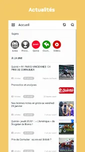 Euro Turf : Infos  du Quinté screenshot 0