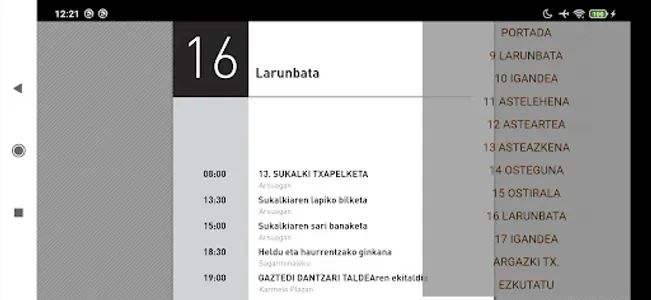 Santutxuko Jaiak screenshot 2