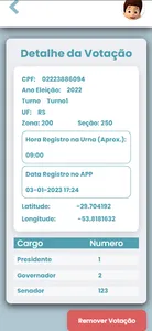 Eu Votei screenshot 1