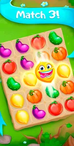 Funny Farm match 3 Puzzle game screenshot 0