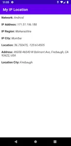 My IP Location screenshot 1
