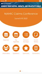 NAMIC Events screenshot 1