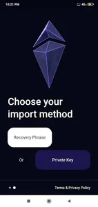 EverETH Wallet App screenshot 1