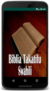 Swahili Bible ~ Takatifu screenshot 0