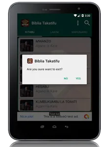 Swahili Bible ~ Takatifu screenshot 14