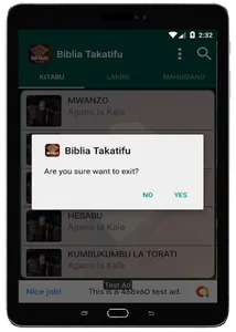 Swahili Bible ~ Takatifu screenshot 22