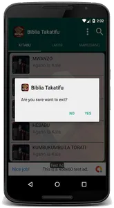 Swahili Bible ~ Takatifu screenshot 7