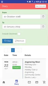 ClubsBuddy screenshot 1