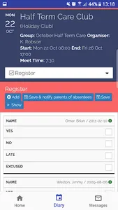 ClubsBuddy screenshot 2
