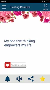 Positive Affirmations Daily screenshot 2