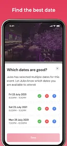 ALL IN - Social event planner screenshot 4