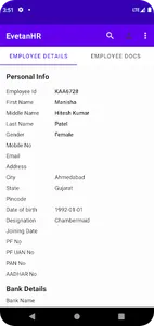 Evetan HR App screenshot 0