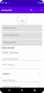 Evetan HR App screenshot 1