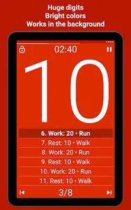 Tabata Timer: Interval Timer screenshot 17