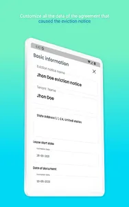 Eviction Notice Form/Template screenshot 8