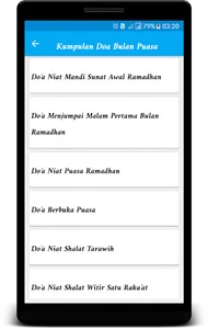 Doa-Doa & Jadwal Puasa Ramadha screenshot 1
