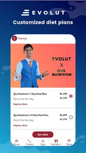 Evolut: Fitness & Diet Planner screenshot 15