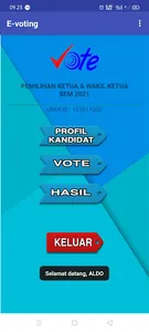 e-Voting STTP screenshot 2