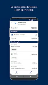 Sparebanken Øst Mobilbank screenshot 2