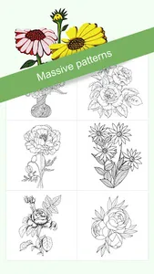 Flowers Coloring Books screenshot 0