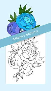 Flowers Coloring Books screenshot 2