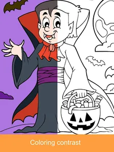 2022 Halloween Coloring Books screenshot 21