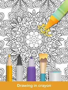 100+ Mandala coloring pages screenshot 18