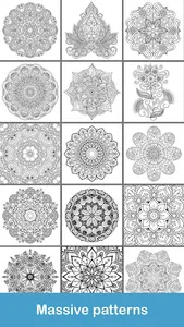 100+ Mandala coloring pages screenshot 6