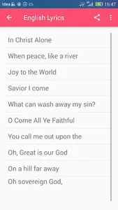 Telugu christian songs lyrics1 screenshot 2