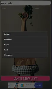 Shopping List screenshot 4