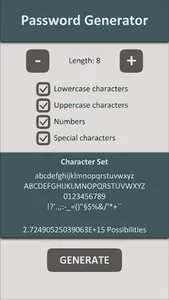 Password Generator screenshot 0
