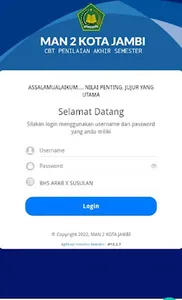 Exam MAN 2 Kota Jambi screenshot 2