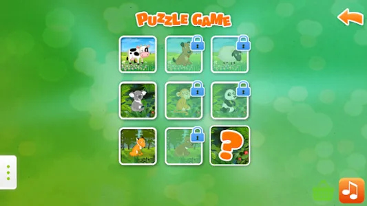 Kids Puzzle Games Animals screenshot 1