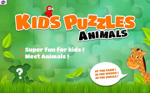 Kids Puzzle Games Animals screenshot 7