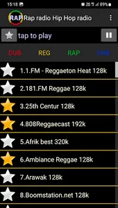 Rap radio Hip Hop radio screenshot 1