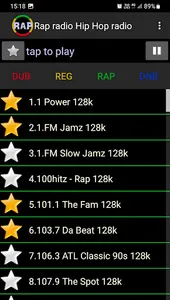 Rap radio Hip Hop radio screenshot 2