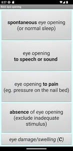 Glasgow Coma Scale (GCS) screenshot 5