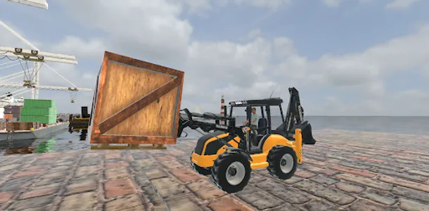 Bulldozer Excavator Game Port screenshot 17