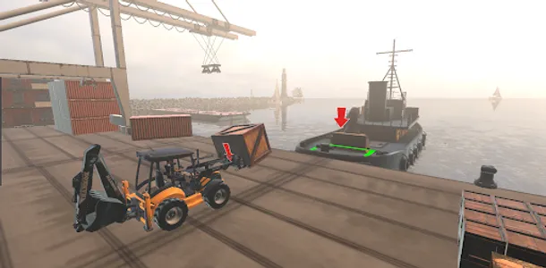 Bulldozer Excavator Game Port screenshot 23